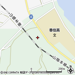 兵庫県美方郡香美町香住区矢田869周辺の地図