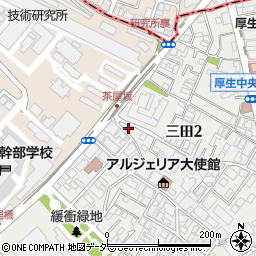 漢方キッチン周辺の地図