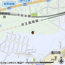 東京都八王子市高尾町1488周辺の地図