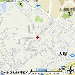 東京都八王子市大塚176-6周辺の地図