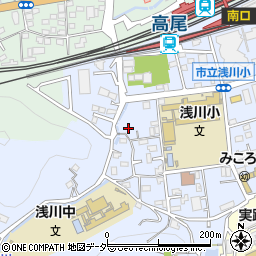 東京都八王子市初沢町1358-5周辺の地図