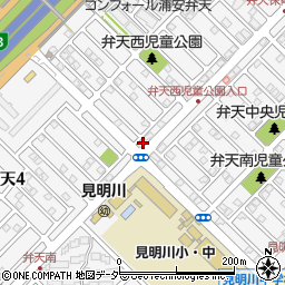 千葉県浦安市弁天1丁目11-1周辺の地図