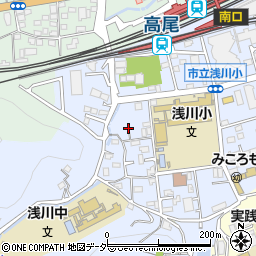 東京都八王子市初沢町1358-1周辺の地図