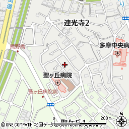東京都多摩市連光寺2丁目68-13周辺の地図