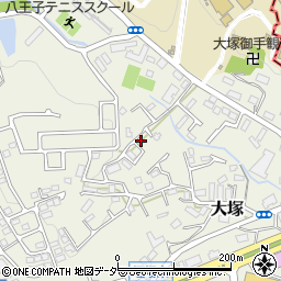 東京都八王子市大塚176-8周辺の地図