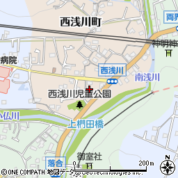 東京都八王子市西浅川町23周辺の地図