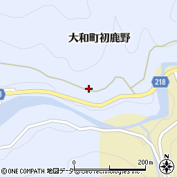 山梨県甲州市大和町初鹿野257周辺の地図