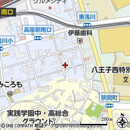 東京都八王子市初沢町1283周辺の地図