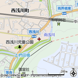 東京都八王子市西浅川町14周辺の地図