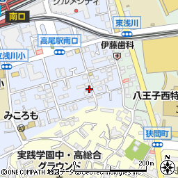 東京都八王子市初沢町1293-10周辺の地図