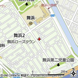 浦安市　運動公園陸上競技場事務所周辺の地図