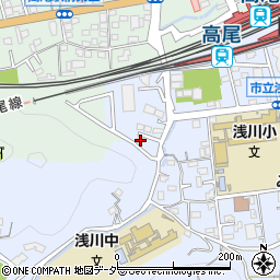 東京都八王子市初沢町1458-22周辺の地図