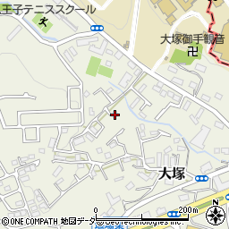 東京都八王子市大塚174周辺の地図