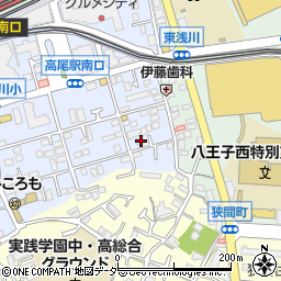 東京都八王子市初沢町1283-3周辺の地図