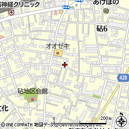 東京都世田谷区砧6丁目28-12周辺の地図