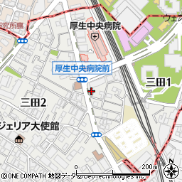 恵比寿 盃周辺の地図