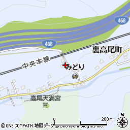 東京都八王子市裏高尾町669周辺の地図