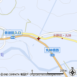 山梨県甲州市大和町初鹿野1887周辺の地図