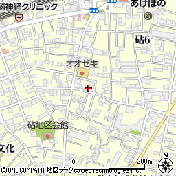 東京都世田谷区砧6丁目28-2周辺の地図
