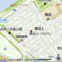 千葉県浦安市舞浜2丁目周辺の地図