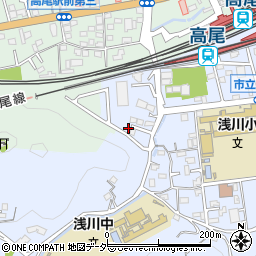 東京都八王子市初沢町1458-23周辺の地図