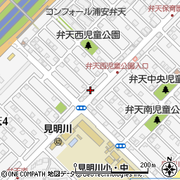 千葉県浦安市弁天1丁目11-3周辺の地図