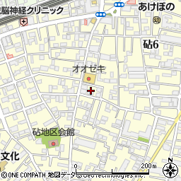 東京都世田谷区砧6丁目28周辺の地図