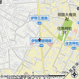 甲府伊勢四郵便局 ＡＴＭ周辺の地図