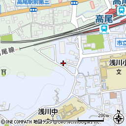 東京都八王子市初沢町1458-24周辺の地図