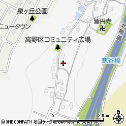 福井県敦賀市高野周辺の地図
