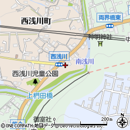 東京都八王子市西浅川町15周辺の地図
