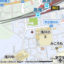東京都八王子市初沢町1343周辺の地図