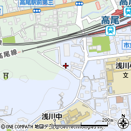 東京都八王子市初沢町1458-25周辺の地図