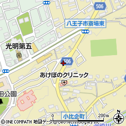 東京都八王子市小比企町1677周辺の地図