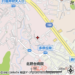 東京都八王子市打越町670-3周辺の地図
