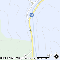 岐阜県下呂市金山町菅田桐洞43周辺の地図