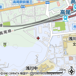 東京都八王子市初沢町1458-26周辺の地図