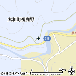 山梨県甲州市大和町初鹿野189周辺の地図