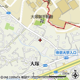 東京都八王子市大塚388周辺の地図