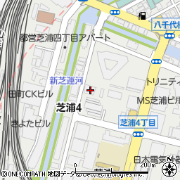東京配電工事周辺の地図