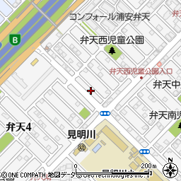 千葉県浦安市弁天1丁目15-5周辺の地図