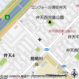 千葉県浦安市弁天1丁目15周辺の地図