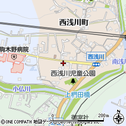 東京都八王子市西浅川町34周辺の地図