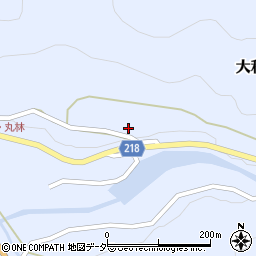 山梨県甲州市大和町初鹿野445周辺の地図