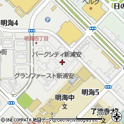 千葉県浦安市明海5丁目2-C周辺の地図