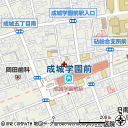 リアット　成城学園前駅北口店周辺の地図