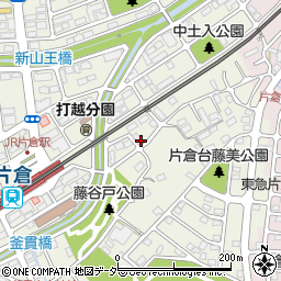 川幡邸_片倉町akippa駐車場周辺の地図