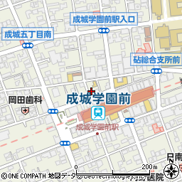 ドトールコーヒーショップ 成城学園北口店周辺の地図