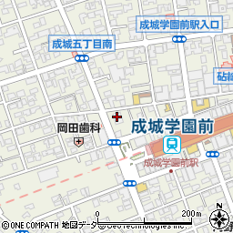 ココカラファイン成城店周辺の地図