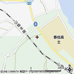 兵庫県美方郡香美町香住区矢田929周辺の地図